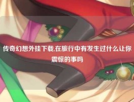 传奇幻想外挂下载,在旅行中有发生过什么让你震惊的事吗