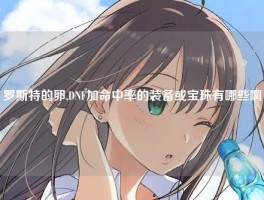 罗斯特的卵,DNF加命中率的装备或宝珠有哪些啊
