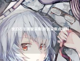 夜泊石在哪里采集,特别采集点爆料